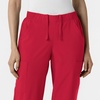 Wink Women’s Women’s Cargo Utility Scrub Pant(Red)
