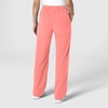 Wink Women’s Women’s Stovepipe High-Low Hem Scrub Pant(Paradise Pink)