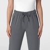 Wink Women’s Women’s Stovepipe High-Low Hem Scrub Pant(Pewter)