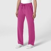 Wink Women’s Women’s Stovepipe High-Low Hem Scrub Pant(Raspberry)
