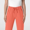 Wink Women’s Women’s Stovepipe High-Low Hem Scrub Pant(Sugar Coral)