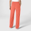 Wink Women’s Women’s Stovepipe High-Low Hem Scrub Pant(Sugar Coral)