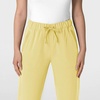 Wink Women’s Women’s Stovepipe High-Low Hem Scrub Pant(Sunshine Yellow)