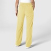 Wink Women’s Women’s Stovepipe High-Low Hem Scrub Pant(Sunshine Yellow)