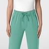 Wink Women’s Women’s Stovepipe High-Low Hem Scrub Pant(Turquoise)
