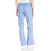 Wink WonderWORK Women’s Flare Leg Scrub Pant, Ceil Blue, L