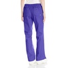 Wink WonderWORK Women’s Flare Leg Scrub Pant, Grape, XL PET