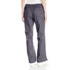 Wink WonderWORK Women’s Flare Leg Scrub Pant, Pewter, S TAL