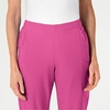 Women’s Flat Front Cargo Pant(Hot Pink)