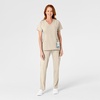 Women’s Flat Front Cargo Pant(Khaki)