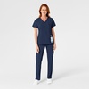 Women’s Flat Front Cargo Pant(Navy)