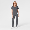 Women’s Flat Front Cargo Pant(Pewter)