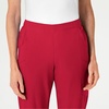 Women’s Flat Front Cargo Pant(Red)