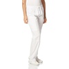 WonderWink Women’s Petite Four-Stretch Sporty Cargo Scrub Pant, Petite(White)