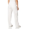 WonderWink Women’s Petite Four-Stretch Sporty Cargo Scrub Pant, Petite(White)