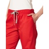Wonderwork Women’s Flare Leg Scrub Pant(Red)