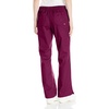 Wonderwork Women’s Flare Leg Scrub Pant(Wine)