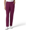 Wink NURTUR Women’s Slim Leg Scrub Pant(Wine)