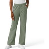 Wink NURTUR Women’s Straight Leg Cargo Scrub Pant, Sage, L PET