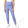 Wink Scrubs for Women, W123, Maternity Joggers Pants with 7 Pockets(Ceil Blue)