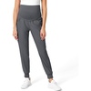 Wink Scrubs for Women, W123, Maternity Joggers Pants with 7 Pockets(Pewter)