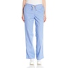 Wink WonderWORK Women’s Flare Leg Scrub Pant, Ceil Blue, XL PET