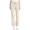 Wink WonderWORK Women’s Flare Leg Scrub Pant, Khaki, L