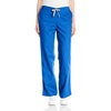Wink WonderWORK Women’s Flare Leg Scrub Pant, Royal, XS