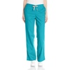 Wink WonderWORK Women’s Flare Leg Scrub Pant, Teal Blue, XL