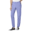 WonderWink Womens Slim Cargo Jogger Medical Scrubs Pants, Ceil Blue, Large US