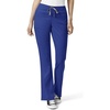 WonderWink womens Moderate Flare Cargo Medical Scrubs Pants, Galaxy Blue, X-Small Petite US