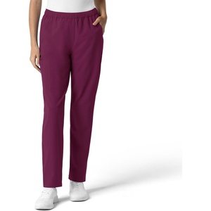 Wink NURTUR Women’s Slim Leg Scrub Pant(Wine)