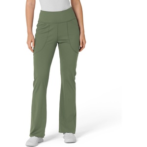 Wink Renew Women’s Flare Yoga Scrub Pant(Olive)