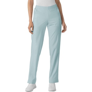 Wink W123 Women’s Flat Front Cargo Scrub Pant(Sky Blue)