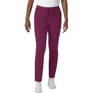 Wink W123 Women’s Flex-n-Reach Track Scrub Pant(Wine)