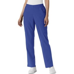 Wink Women’s Women’s Cargo Utility Scrub Pant(Galaxy Blue)