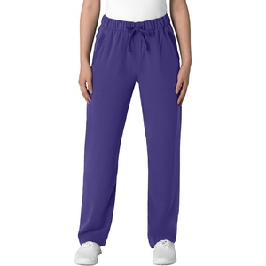 Wink Women’s Women’s Stovepipe High-Low Hem Scrub Pant(Grape)