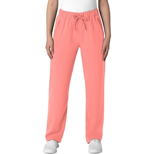 Wink Women’s Women’s Stovepipe High-Low Hem Scrub Pant(Paradise Pink)