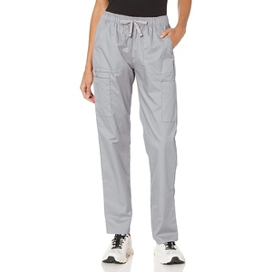 Wink WonderWORK Women’s Convertible Slim Leg Scrub Pant(Grey)