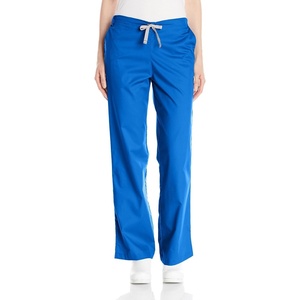 Wink WonderWORK Women’s Flare Leg Scrub Pant, Royal, XS