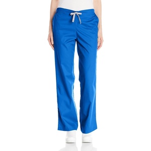 WonderWink Women’s Wonderwork Flare Leg Scrub Pant(Royal)