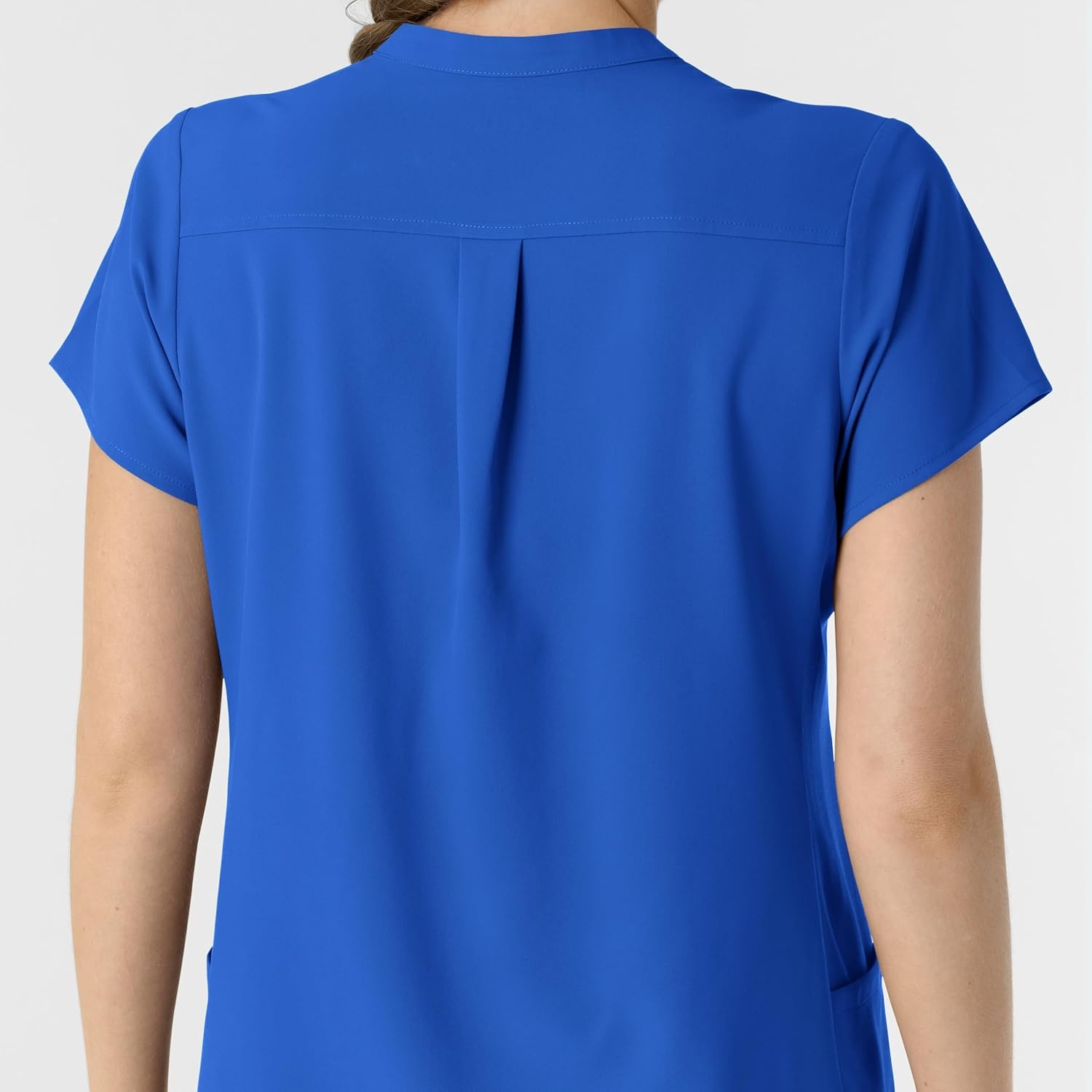 image:imageWink Renew Womens Mandarin Collar Scrub TopRoyal