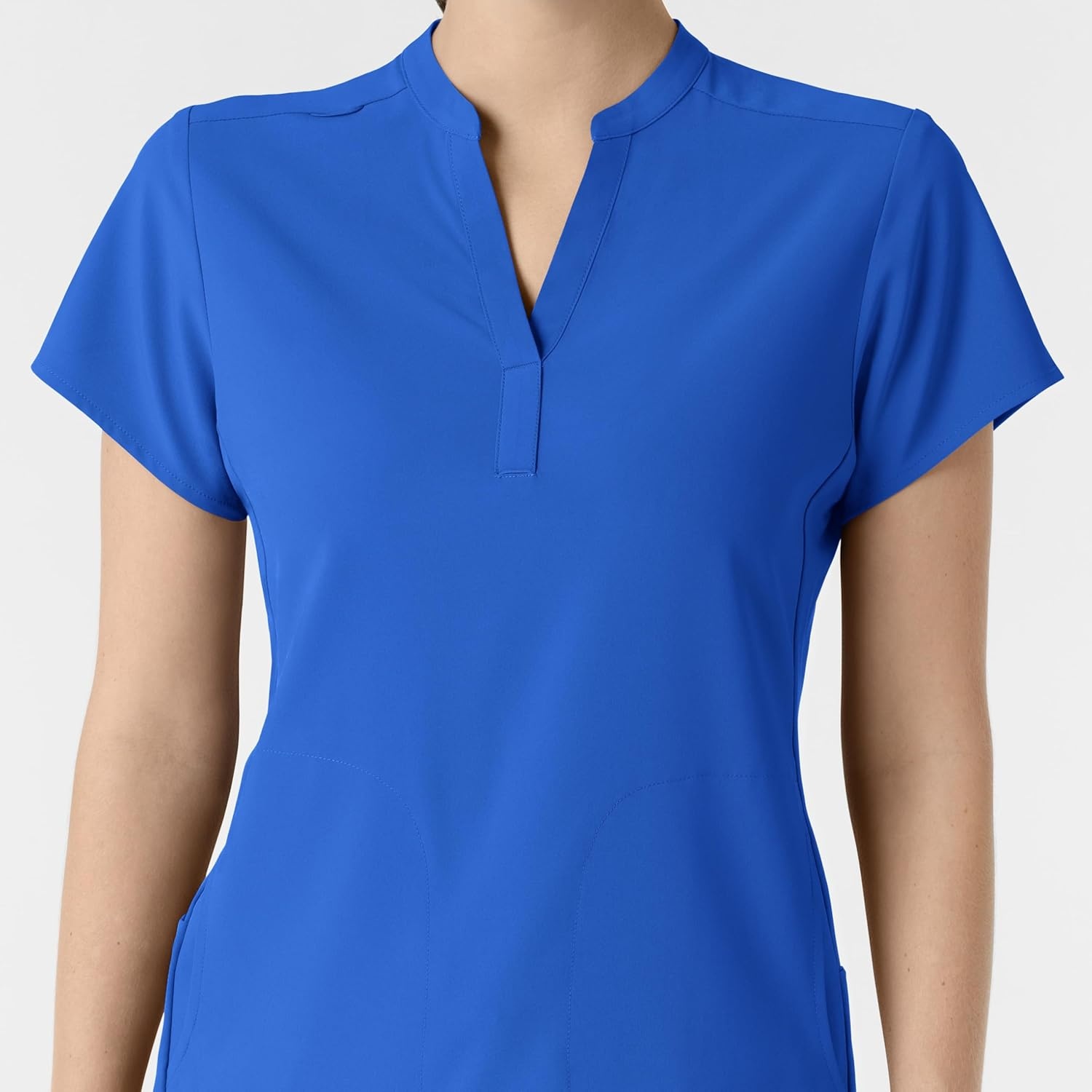 image:imageWink Renew Womens Mandarin Collar Scrub TopRoyal