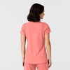 Wink Nova Women’s Flex-n-Reach Shoulder Panel V-Neck Scrub Top(Paradise Pink)