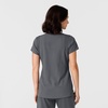 Wink Nova Women’s Flex-n-Reach Shoulder Panel V-Neck Scrub Top(Pewter)