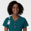 Wink Women’s Women’s V-Neck Scrub Top(Caribbean)