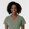 Wink Women’s Women’s V-Neck Scrub Top(Sage)