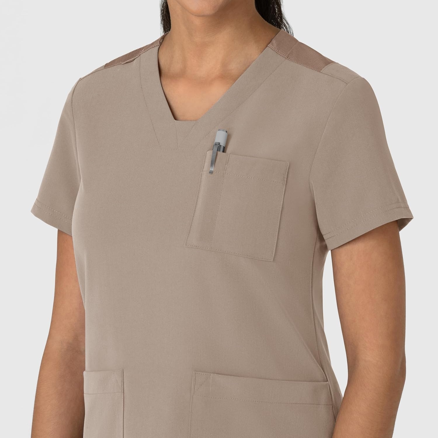 image:imageWINK Nova Womens FlexnReach VNeck Scrub TopHaze