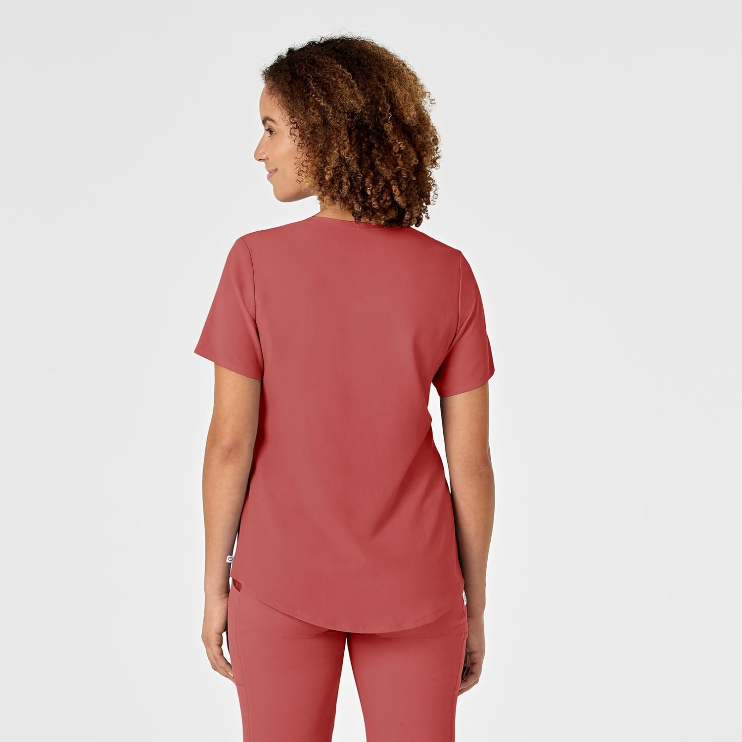 image:imageWINK Nova Womens FlexnReach VNeck Scrub TopMineral Red