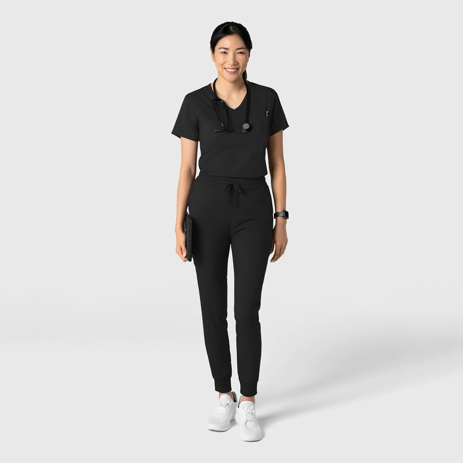 image:imageWink Boundless Womens Tuckin Scrub TopBlack